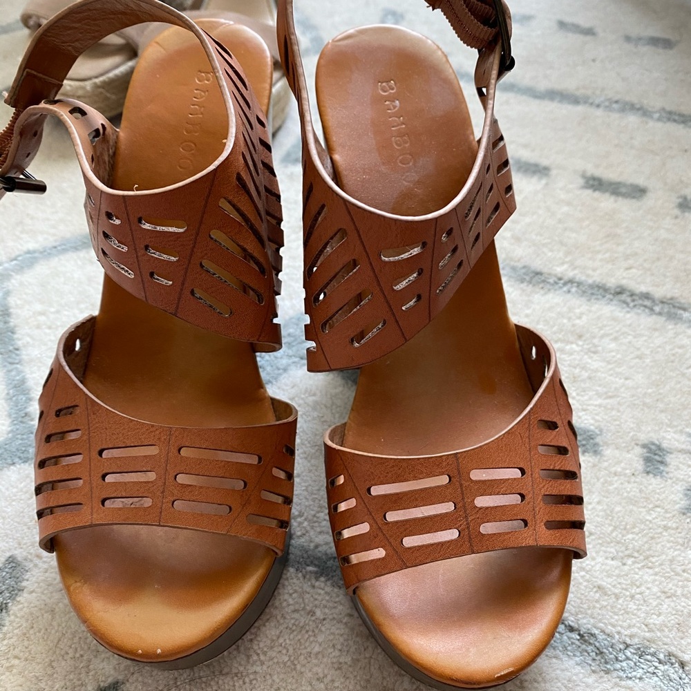 Summer block heels!